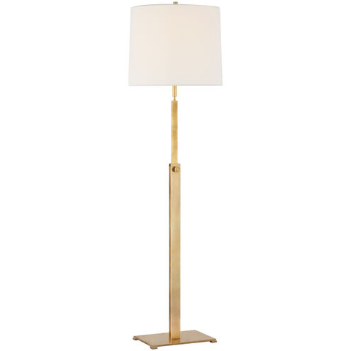 Ray Booth Cadmus 49.25 inch 15.00 watt Antique Brass Adjustable Floor Lamp Portable Light, Medium
