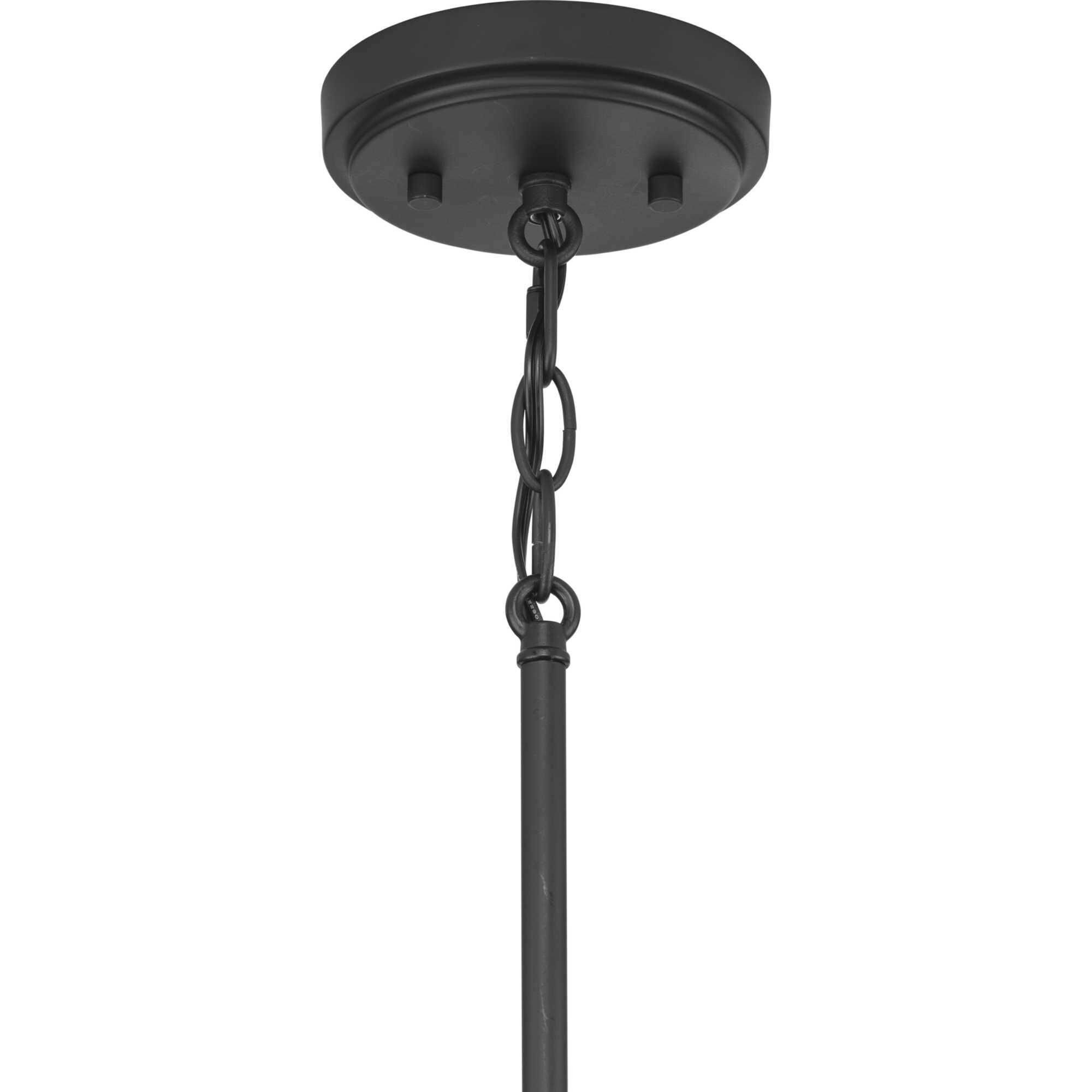 Burgess 4 Light 23.75 inch Matte Black Chandelier Ceiling Light, Design Series