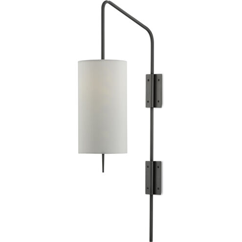 Tamsin 15 inch 60 watt Oil Rubbed Bronze Swing Arm Wall Lamp Wall Light, Portable, Plug-in