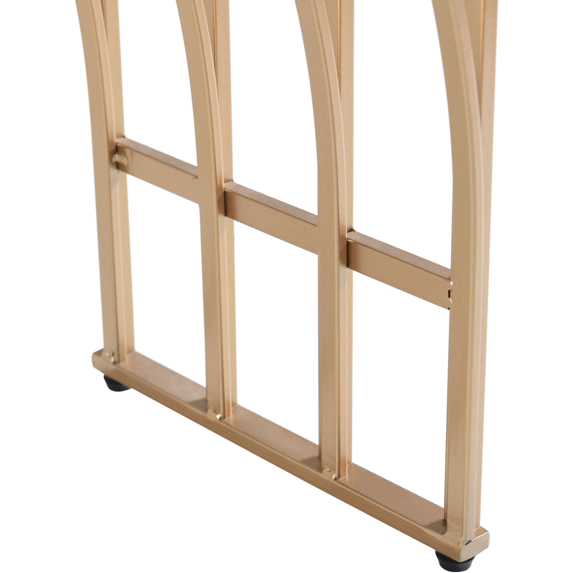 Seraphine 47.2 X 11.8 inch Golden and White Console