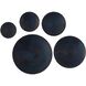 Kensey Burnt Iron Wall Sculptures, Set of 5