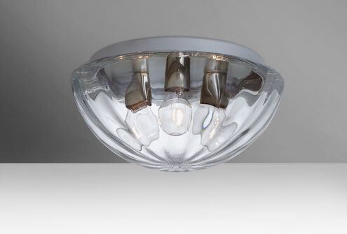 Pinta 15 3 Light 15 inch Flush Mount Ceiling Light in Incandescent