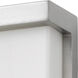 Almeria LED 13.25 inch Brushed Steel Vanity Light Wall Light