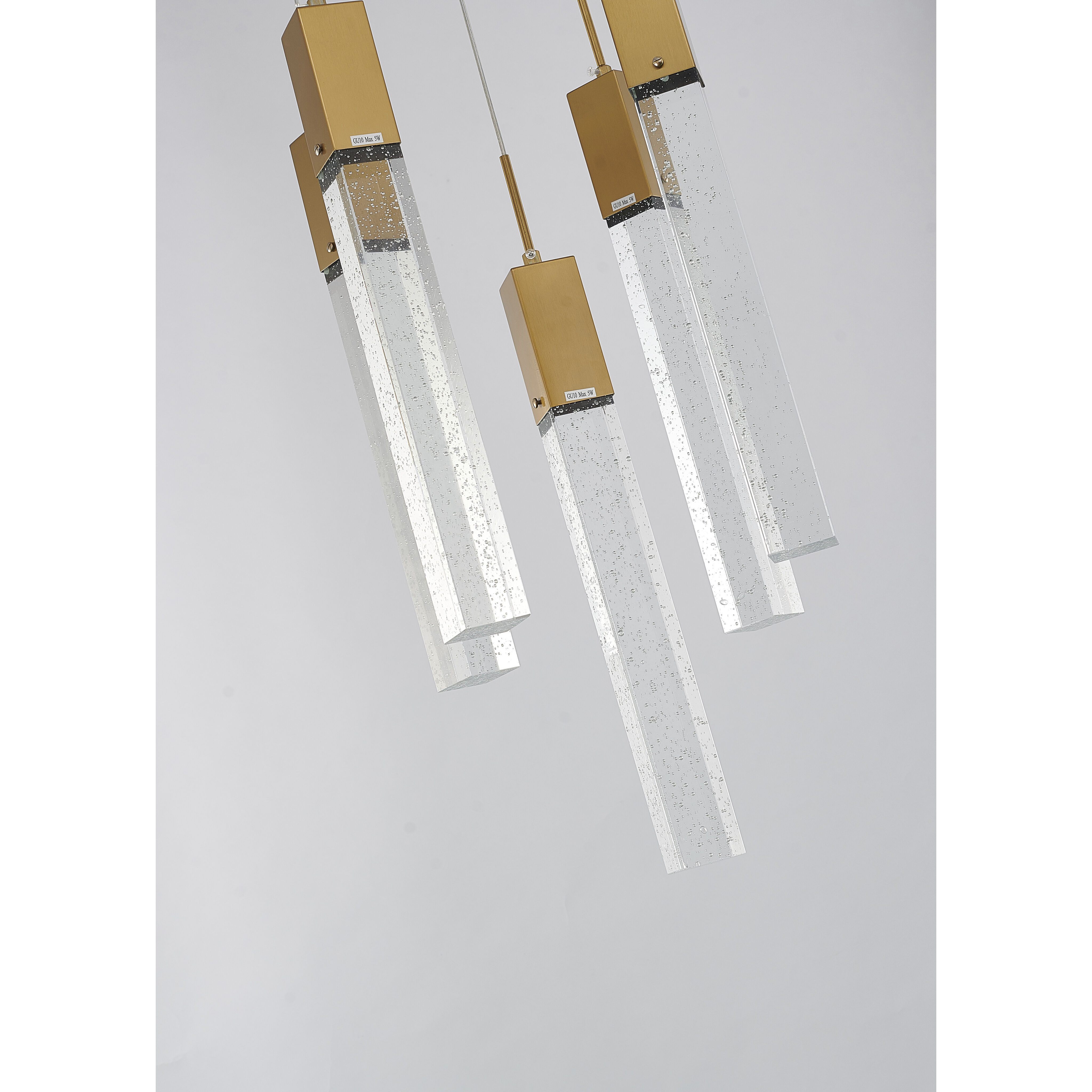 Canada 5 Light 13.78 inch Gold Chandelier Ceiling Light