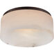 Kelly Wearstler Otto LED 12 inch Bronze Flush Mount Ceiling Light, Medium