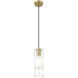 Alton 1 Light 4.75 inch Modern Gold Pendant Ceiling Light
