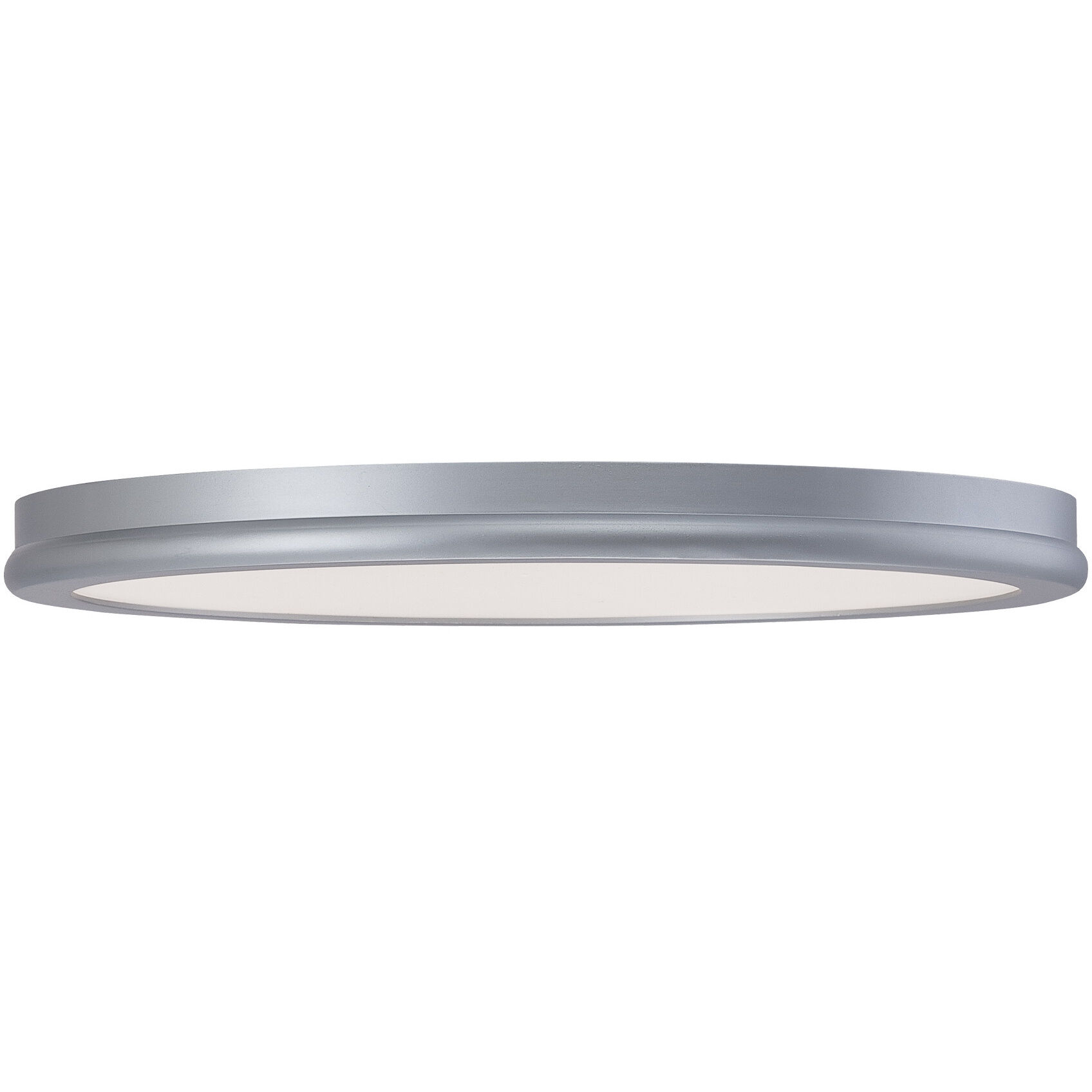 Geos LED 10.25 inch Titanium Flush Mount Ceiling Light in 3000K, dweLED