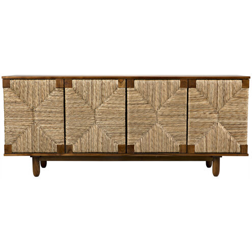 Brook 76 X 22.5 inch Teak Sideboard, 4 Door