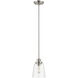 Fallon 1 Light 6 inch Brushed Nickel Pendant Ceiling Light