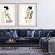 Abstract Collection Blue Framed Art