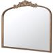 Anita 40 X 31.2 inch Gold Wall Mirror