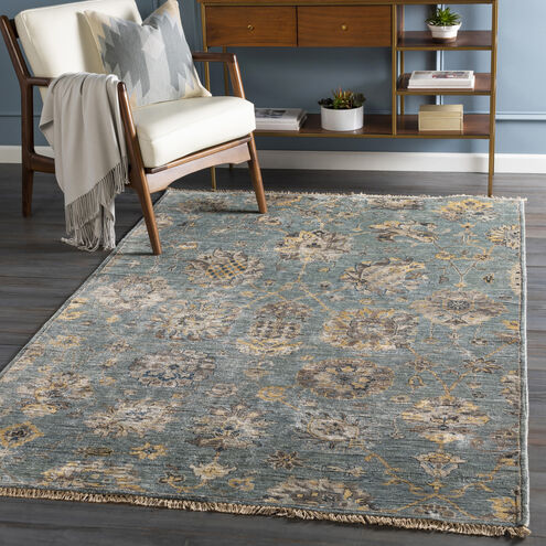 Theodora 180 X 144 inch Aqua Rug in 12 x 15, Rectangle