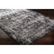 Solar 134 X 90 inch Black Rug in 8 x 11, Rectangle