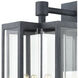 Bianca 4 Light 25 inch Aged Zinc Outdoor Sconce