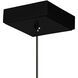 Moon 8 inch Black Mini Pendant Ceiling Light