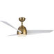Thalia 54 inch Brushed Gold Ceiling Fan