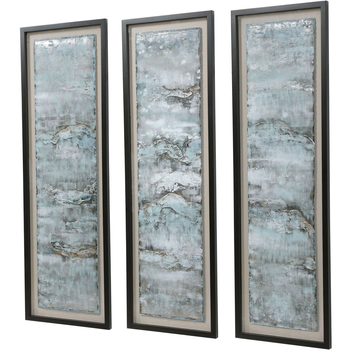 Uttermost 35374 Ocean Swell 66 X 21 inch Painted Metal Art