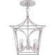 kate spade new york Cavanagh 4 Light 11.5 inch Polished Nickel Lantern Pendant Ceiling Light