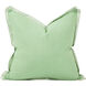 Madcap Cottage 24 inch Cove End Palm Pillow, with Down Insert