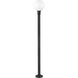 Laurent 1 Light 89.5 inch Black Outdoor Post Mounted Fixture