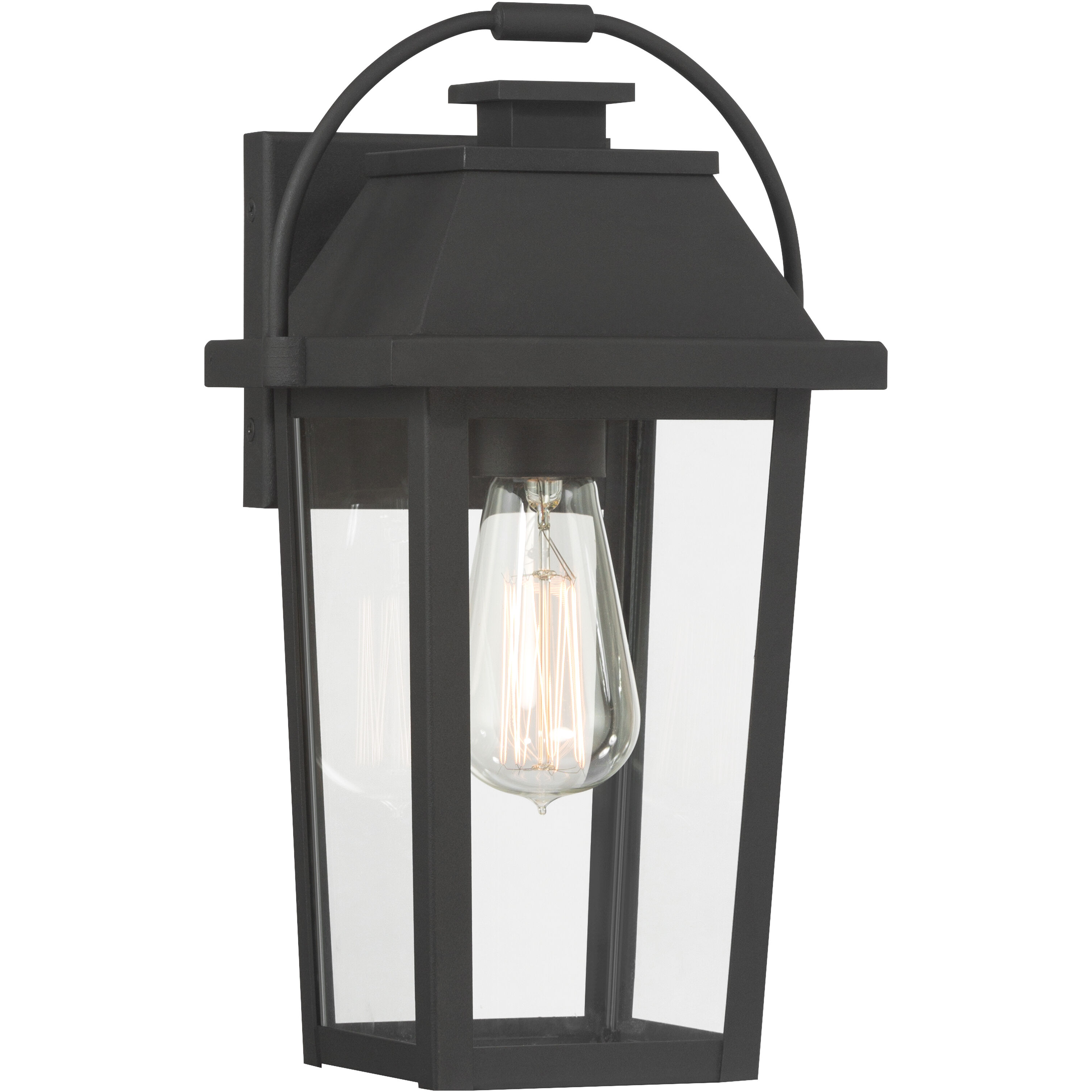 Branwyn 1 Light 13 inch Sand Coal Black Outdoor Wall Lantern