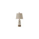 Signature 26.25 inch 100 watt Distressed White Table Lamp Portable Light
