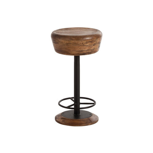 Caymus 24 inch Natural Wood/Natural Iron Counter Stool