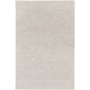 Marvin 120 X 96 inch Light Gray Machine Woven Rug, Polyester