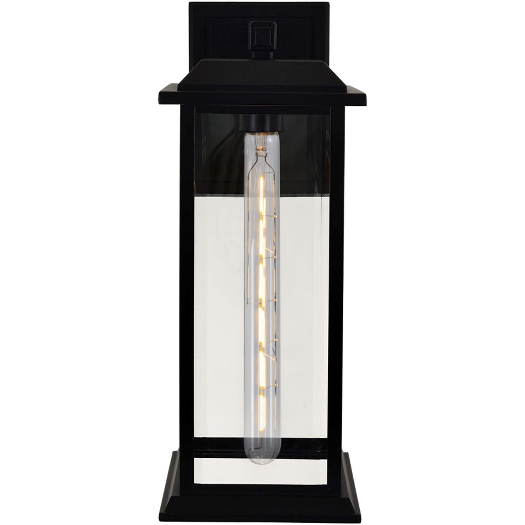 Blackbridge 1 Light 16 inch Black Outdoor Wall Light