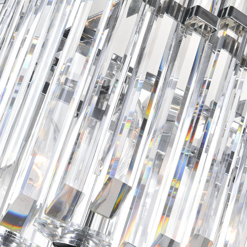 Henrietta 1 Light 8 inch Chrome Wall Light