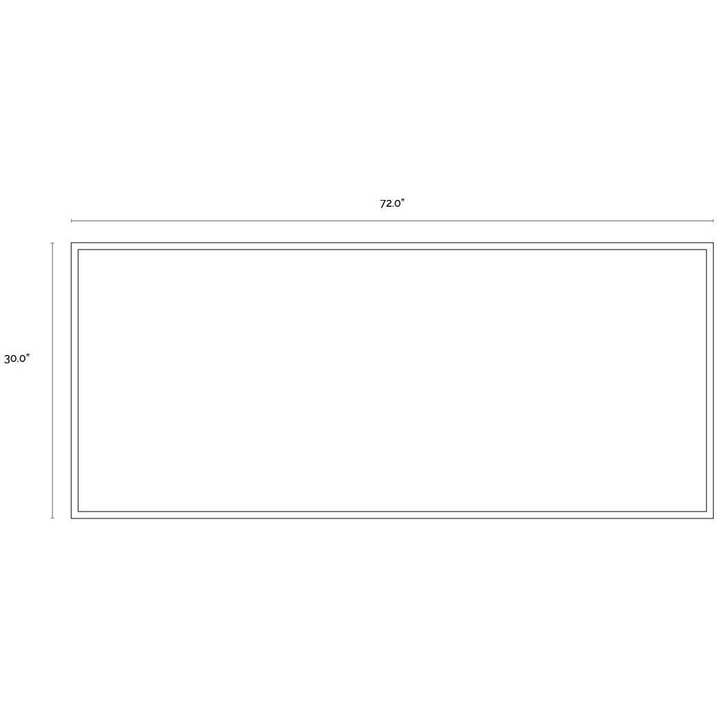Geometric Relation 72 X 30 inch Hand Painted Art