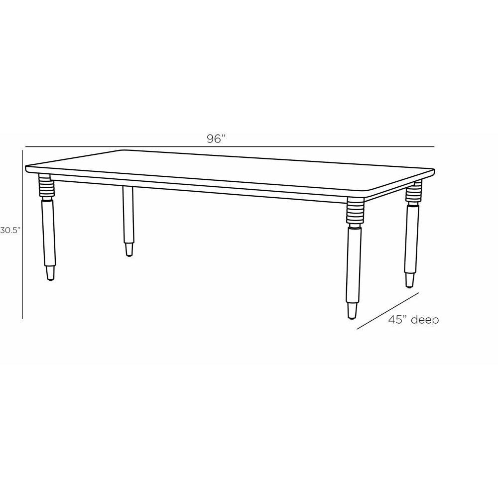 Andrade Umber Dining Table
