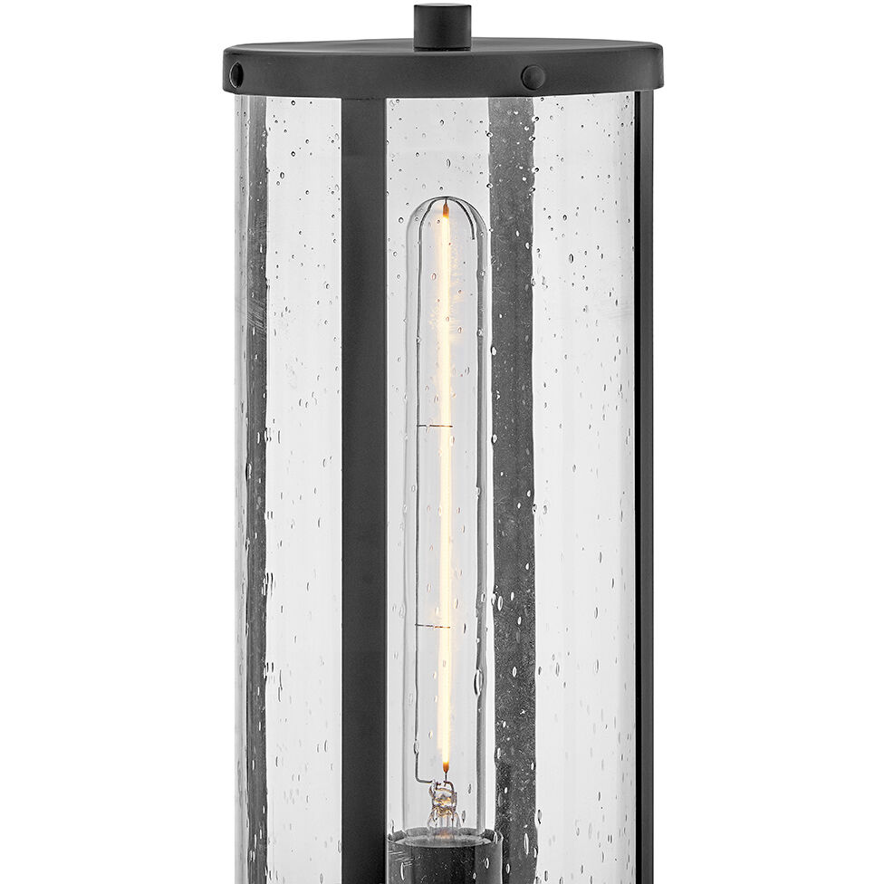 Alfie 1 Light 20 inch Black Outdoor Post Mount