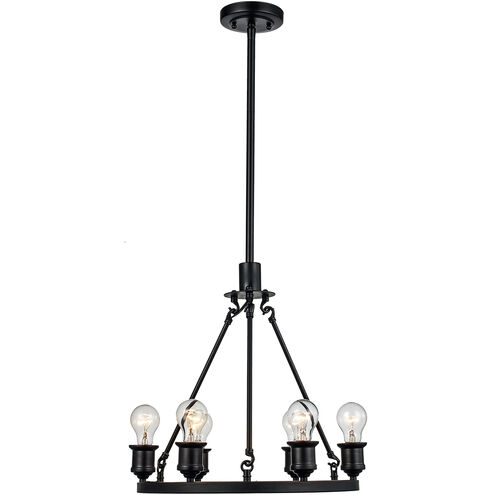 Underwood 6 Light 18 inch Rubbed Oil Bronze Pendant Ceiling Light