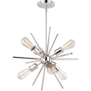 Estelle LED 19 inch Polished Nickel Pendant Ceiling Light