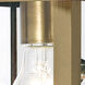 Nyack 1 Light 10.5 inch Antique Brass Outdoor Wall Lantern