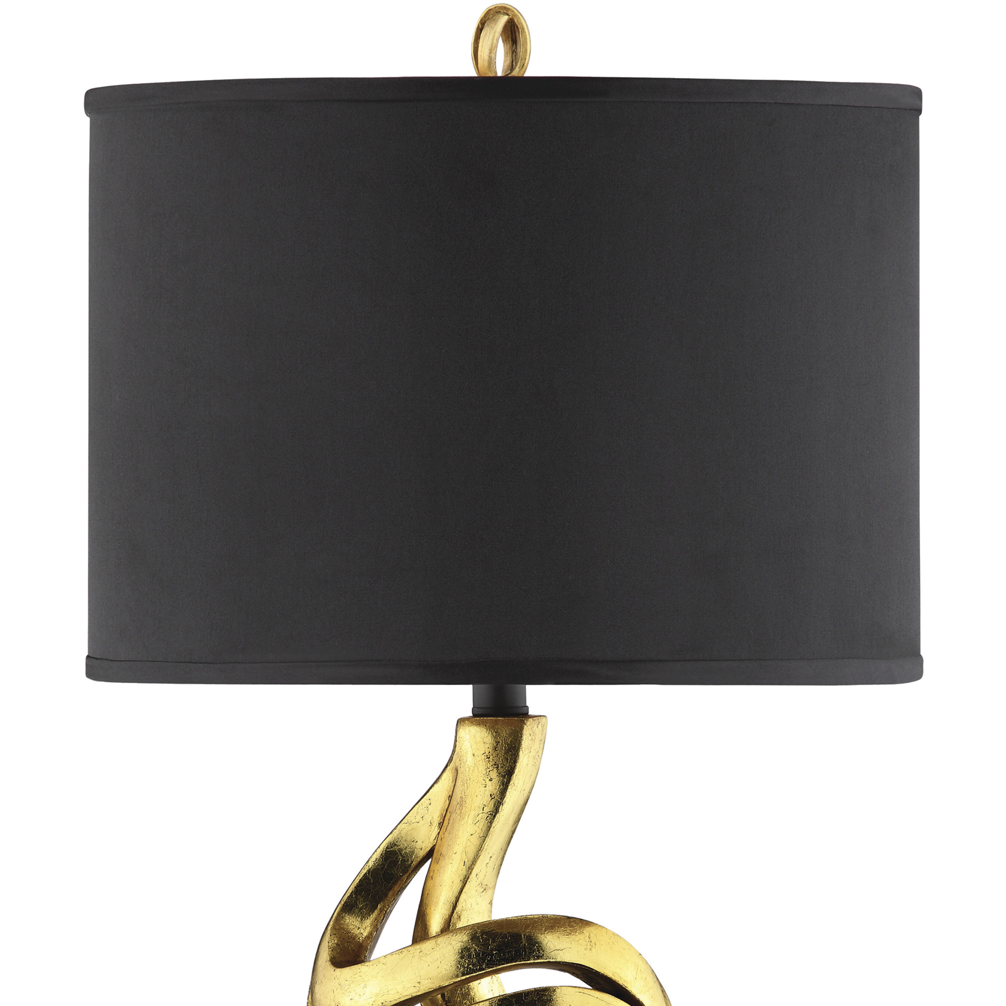 Belle 30 inch 100 watt Gold Table Lamp Portable Light
