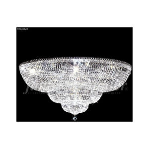 Prestige 24 Light 36 inch Silver Crystal Chandelier Ceiling Light