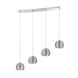 La Cage 4 Light 37 inch Chrome Pendant Ceiling Light