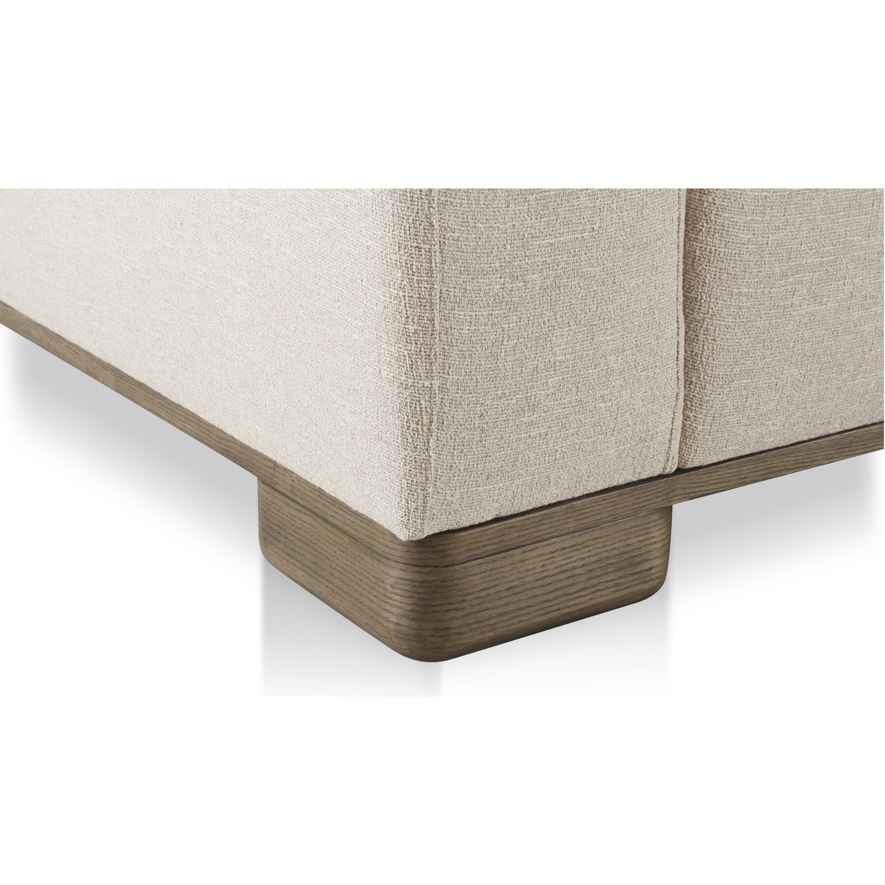 June Beige Modular Sectional, Classic L-Shaped