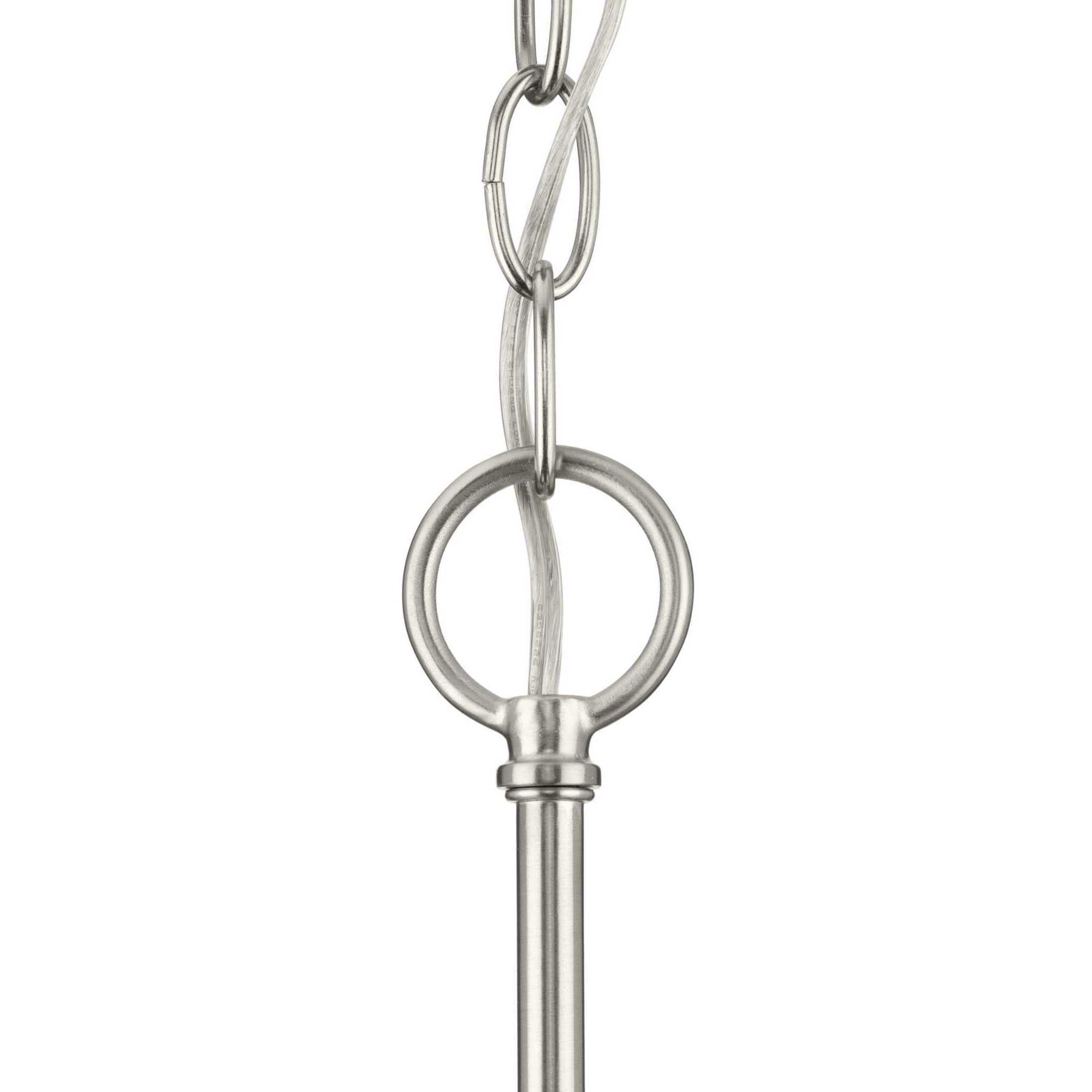 Tanner 5 Light 20.5 inch Brushed Nickel Chandelier Ceiling Light