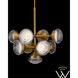 Signature Hestia LED 18.5 inch Aged Brass Pendant Ceiling Light
