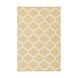 Pollack 96 X 60 inch Butter Indoor Area Rug, Rectangle
