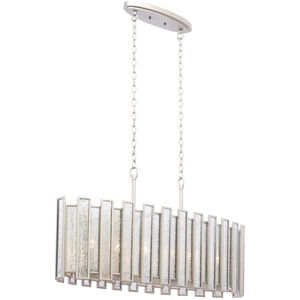Palisade 6 Light 12 inch Tarnished Silver Pendant Ceiling Light