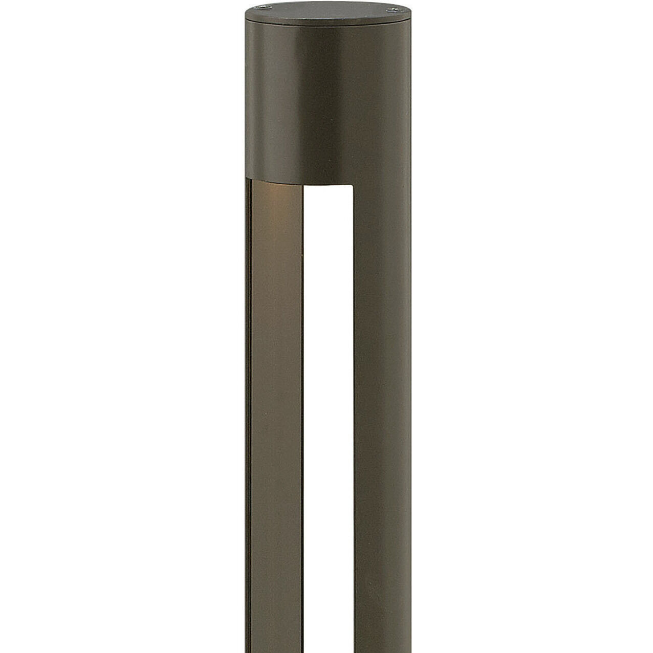 Atlantis 120v 8.00 watt Bronze Landscape Path Bollard, Round