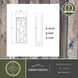 Ocala LED 15.5 inch Textured Black and Poplar Outdoor Wall