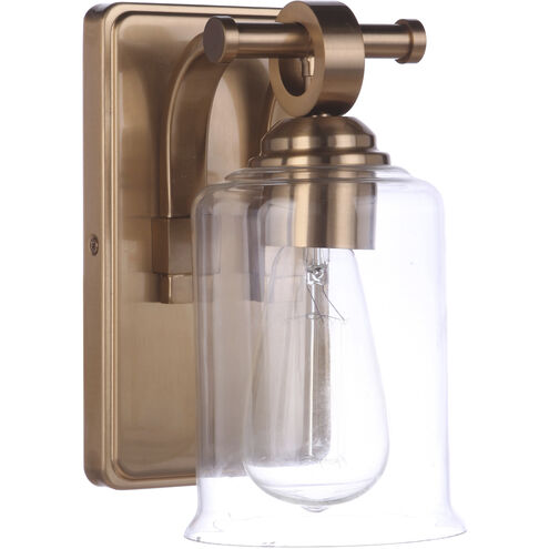 Romero 1 Light 5 inch Satin Brass Wall Sconce Wall Light