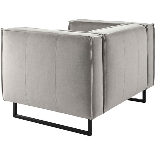 Dylan Light Gray / Black Accent Chairs