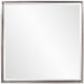 Isa 40 X 40 inch Bright Nickel Wall Mirror