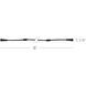 WAC 12VDC Strip Light Black Lead Cable in 72in, WAC Landscape